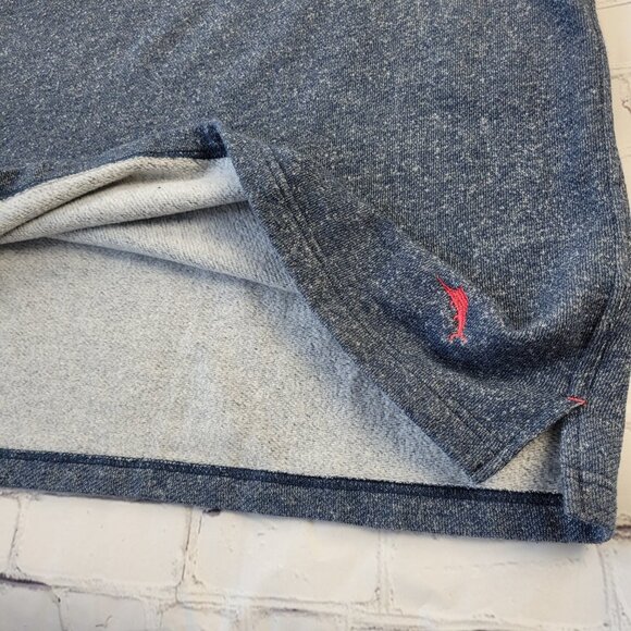 Tommy Bahama Men’s Casual pullover sweatshirt fleece lined crew neck blue XL - Picture 7 of 11